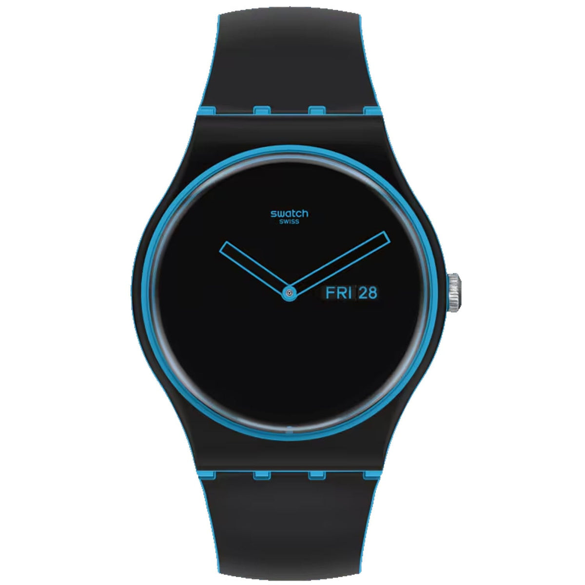 Swatch Men's Originals Monthly Drops Minimal Line Blue