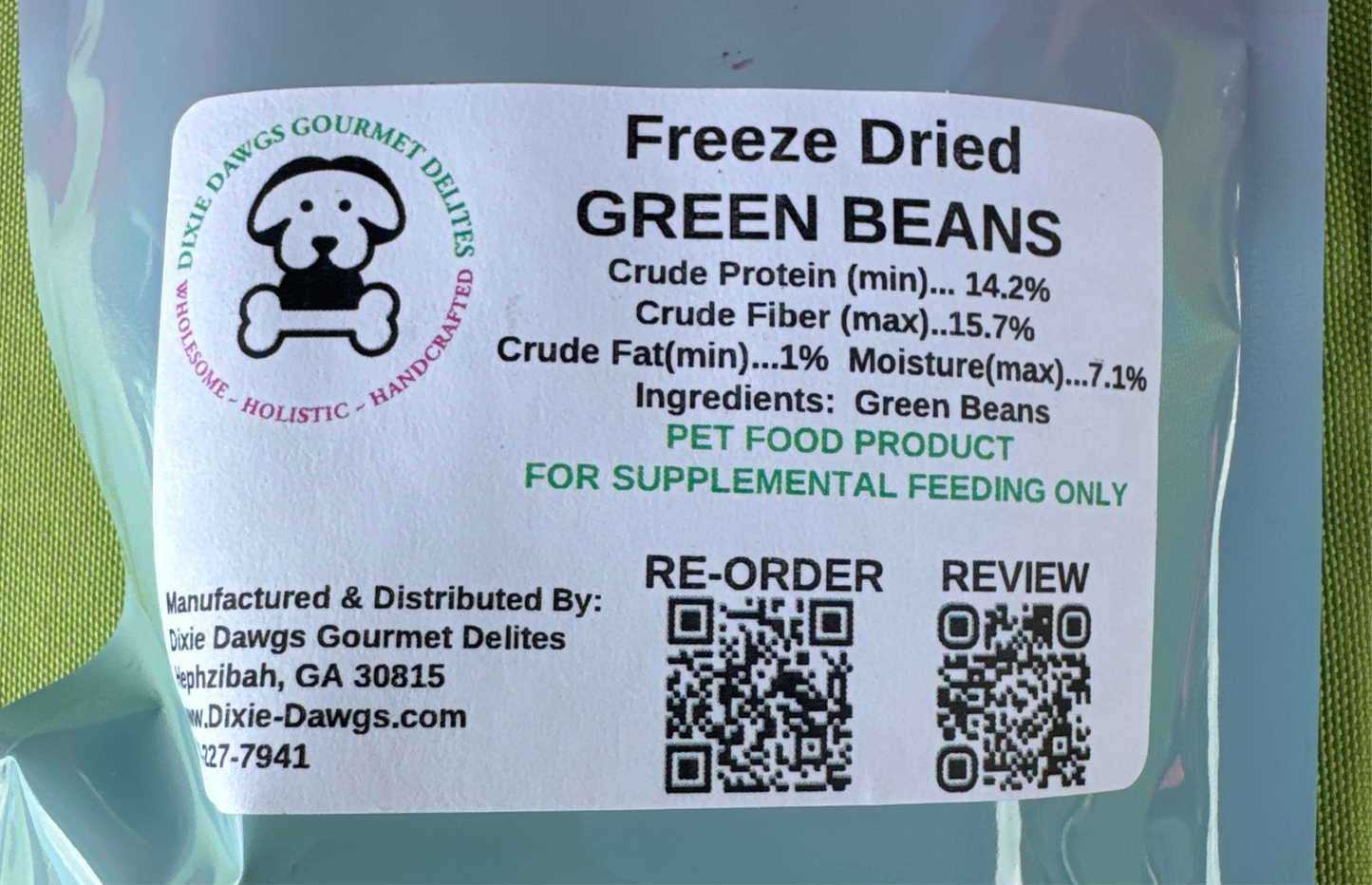 Green Beans - Freeze Dried