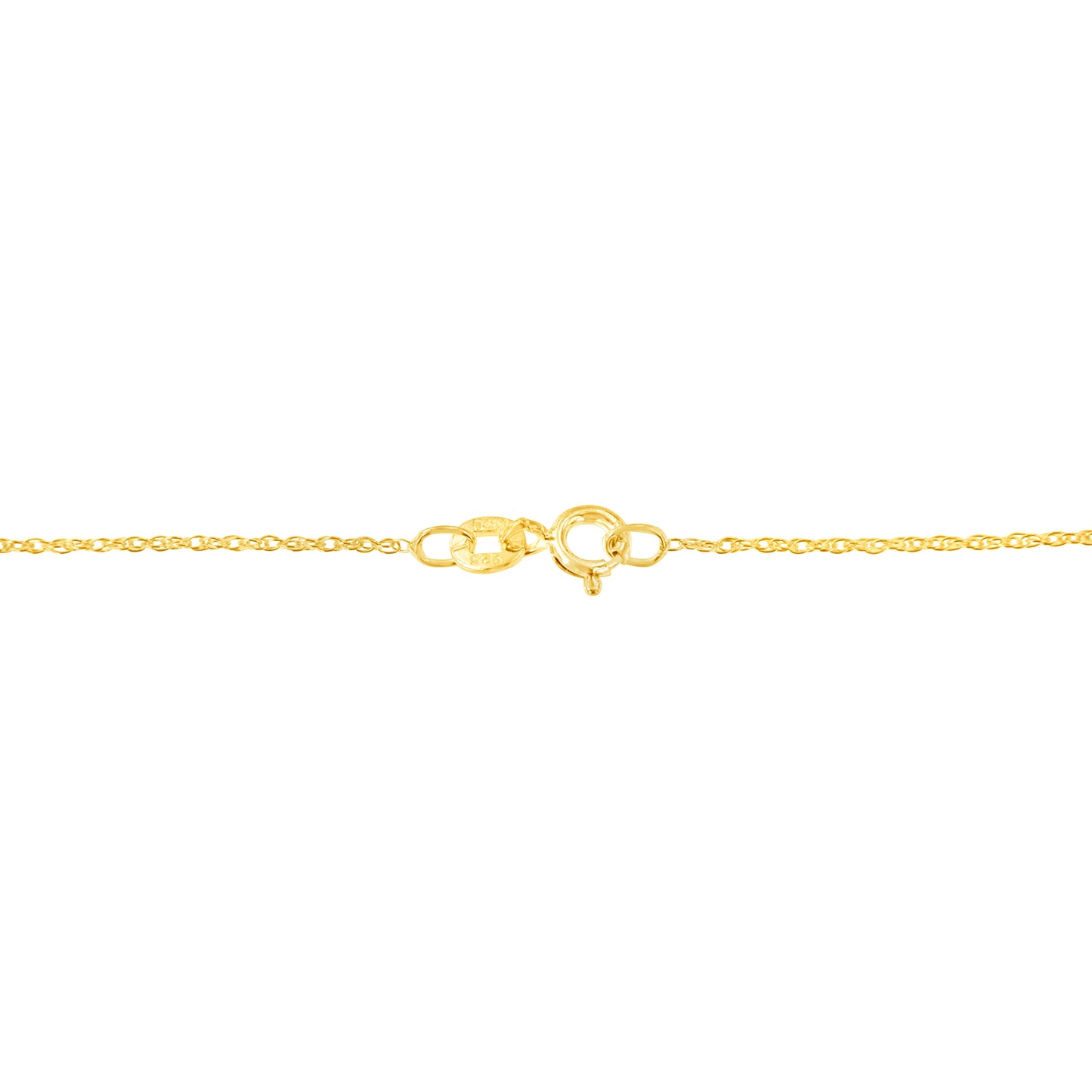 14K Yellow Gold Plated .925 Sterling Silver 1.0 Cttw Round and Baguette-Cut Diamond Composite Hearth 18" Pendant Necklace (I-J Color, I1-I2 Clarity)