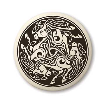 Celtic Ceramic Pendant - Various Designs