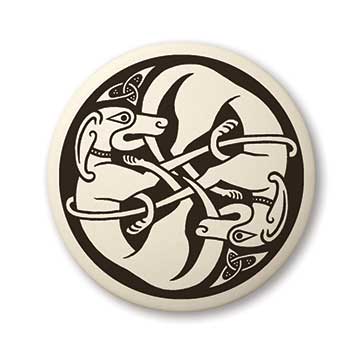 Celtic Ceramic Pendant - Various Designs