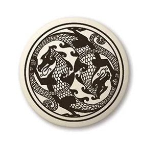 Celtic Ceramic Pendant - Various Designs