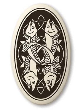 Celtic Ceramic Pendant - Various Designs