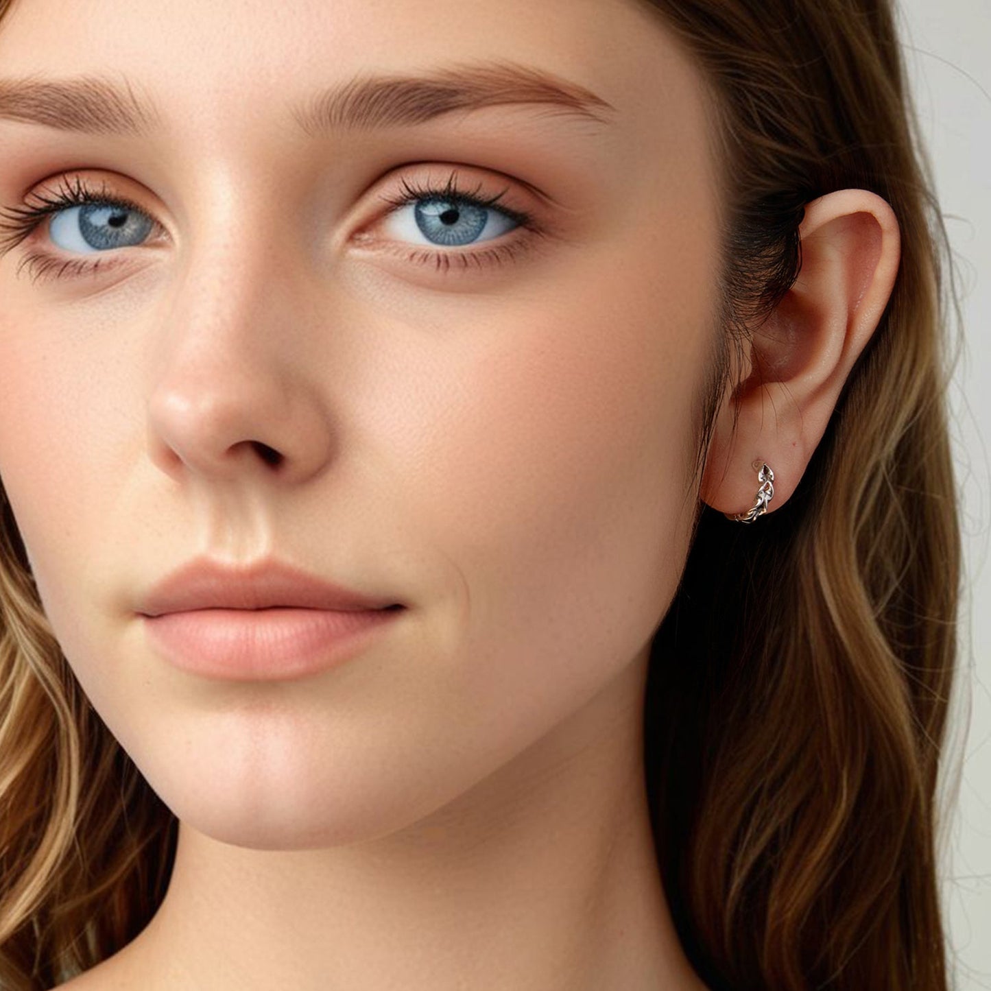 925 Sterling Silver Earrings for Women with Oxidized Finish