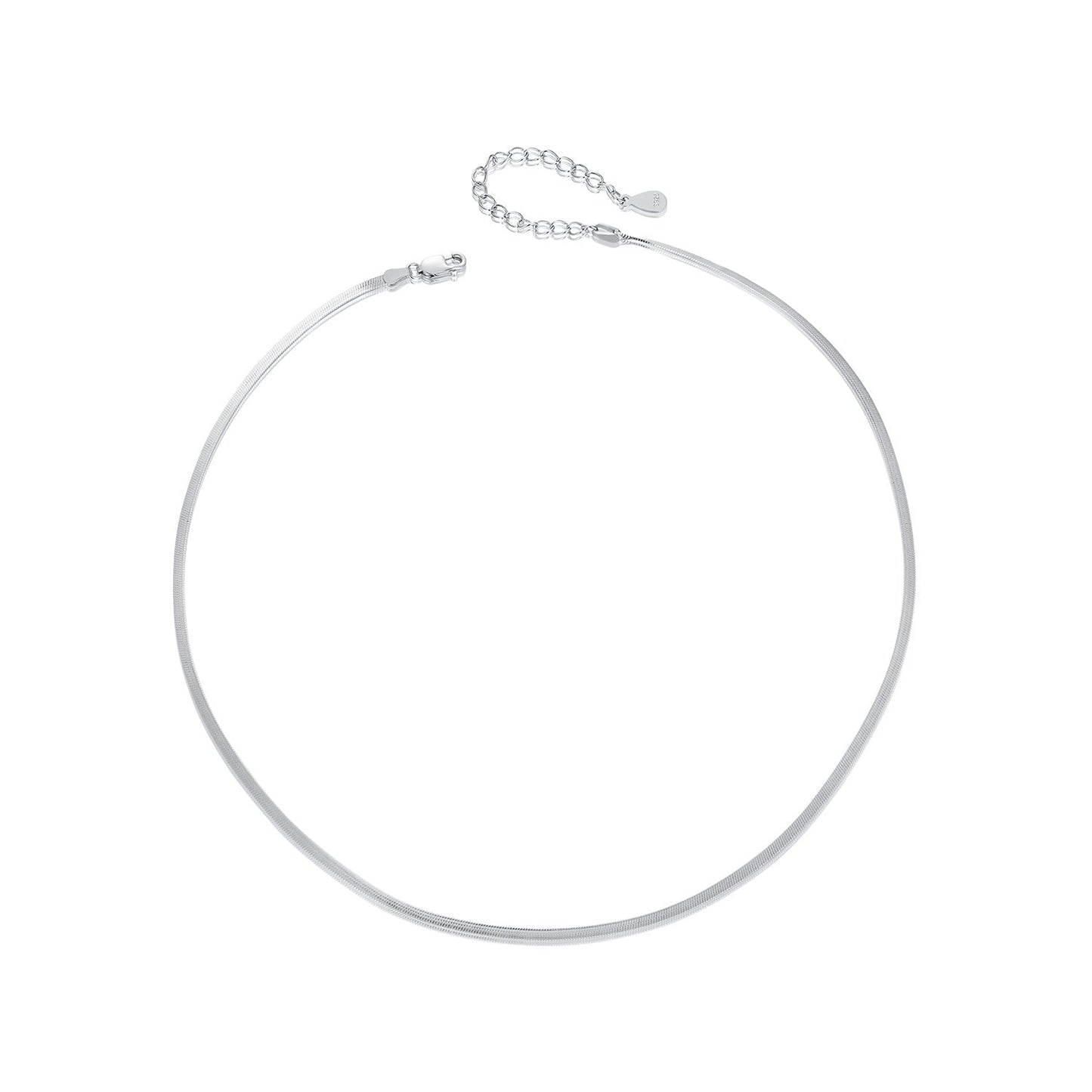 925 Sterling Silver Necklaces for Women - Length 400mm