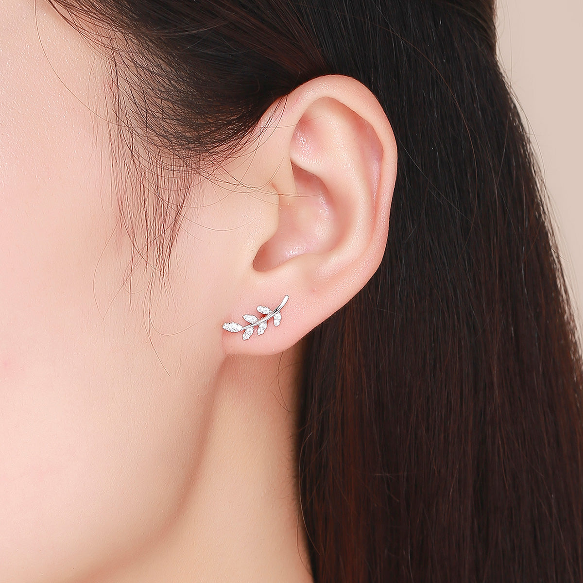 925 Sterling Silver Earrings with CZ