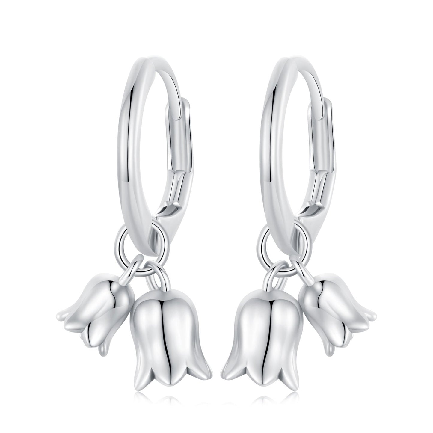 925 Sterling Silver Earrings for Women 20*10mm Oxidized Jewelry