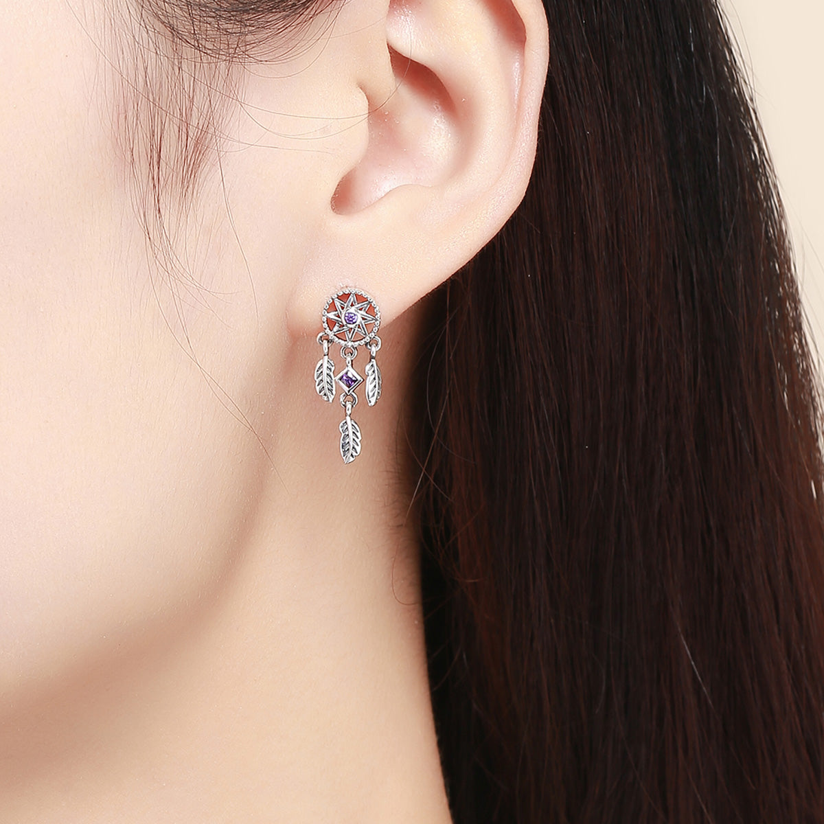 S925 Sterling Silver Pavé Setting CZ Earrings