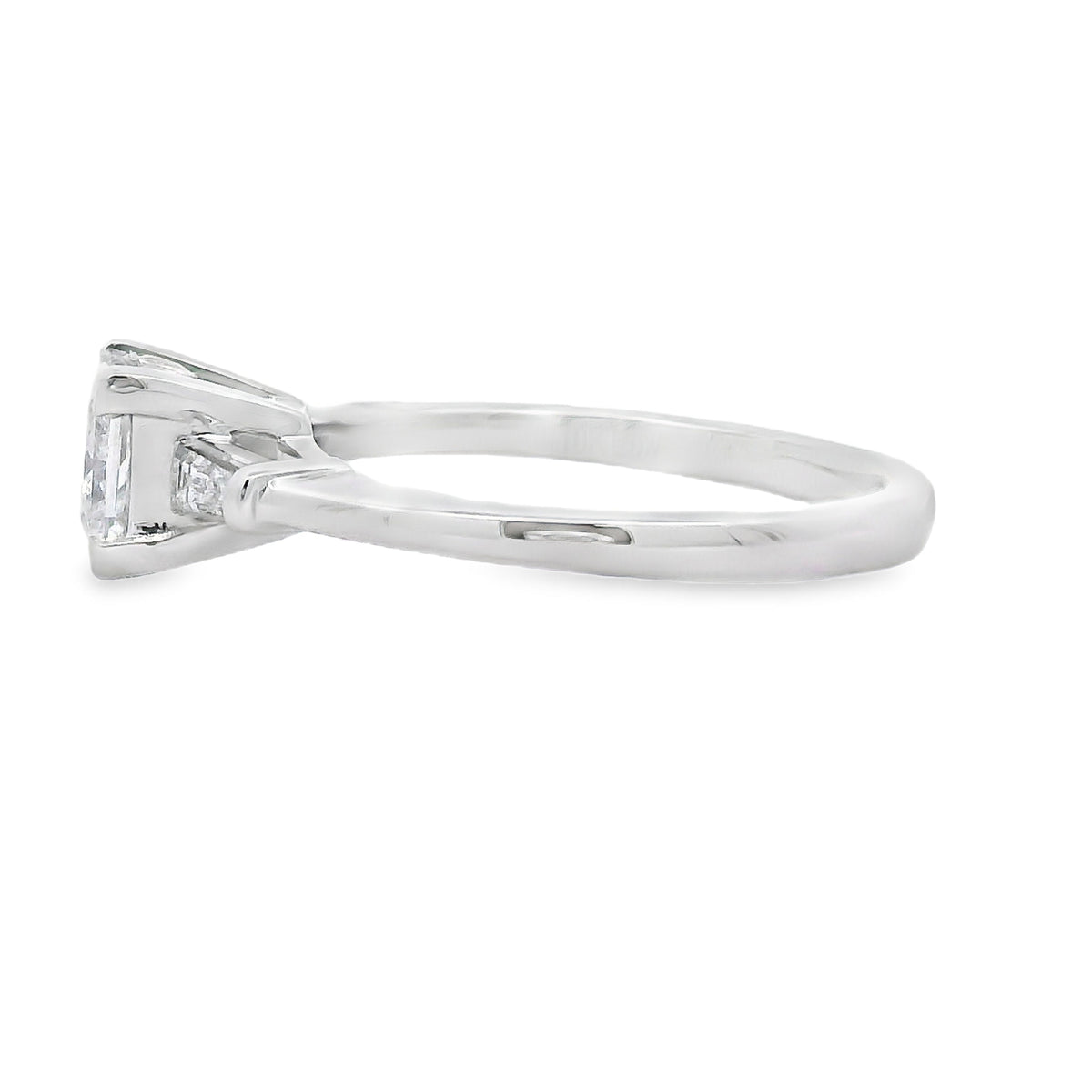 Genuine 1.12ct Lab Grown Diamond 10KT White Gold