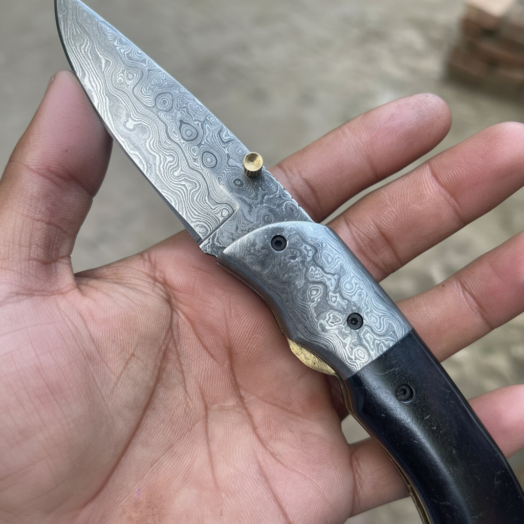 Rosewood Ridge Folder Knife 6" Handmade Rosewood Handle Liner Lock