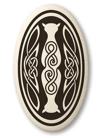 Celtic Ceramic Pendant - Various Designs