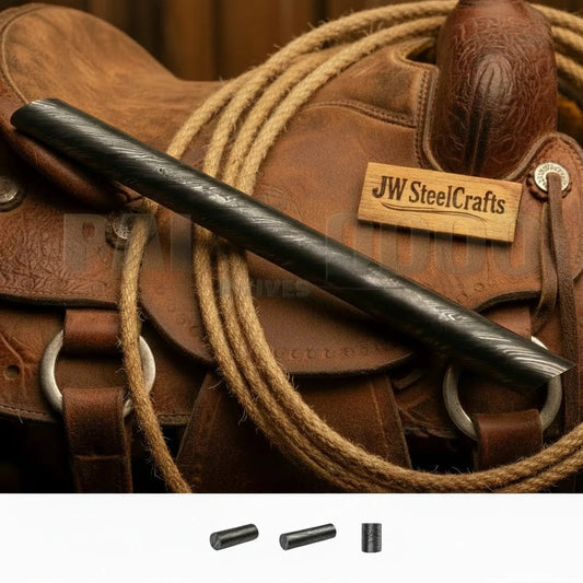 Ranchhand Honing Rod 12" Handmade Sharpening Steel for Knives & Blades