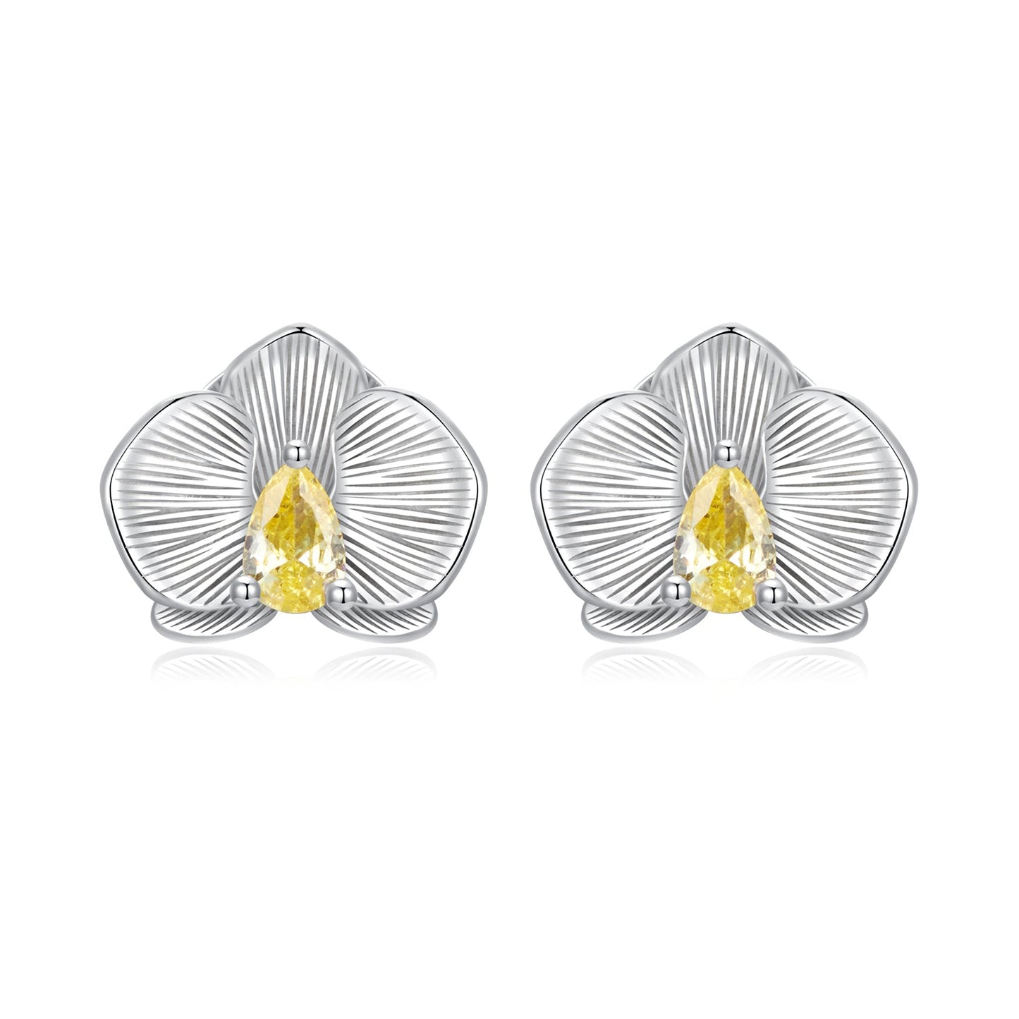 925 Sterling Silver Pavé CZ Earrings for Women - 0.6*0.8cm
