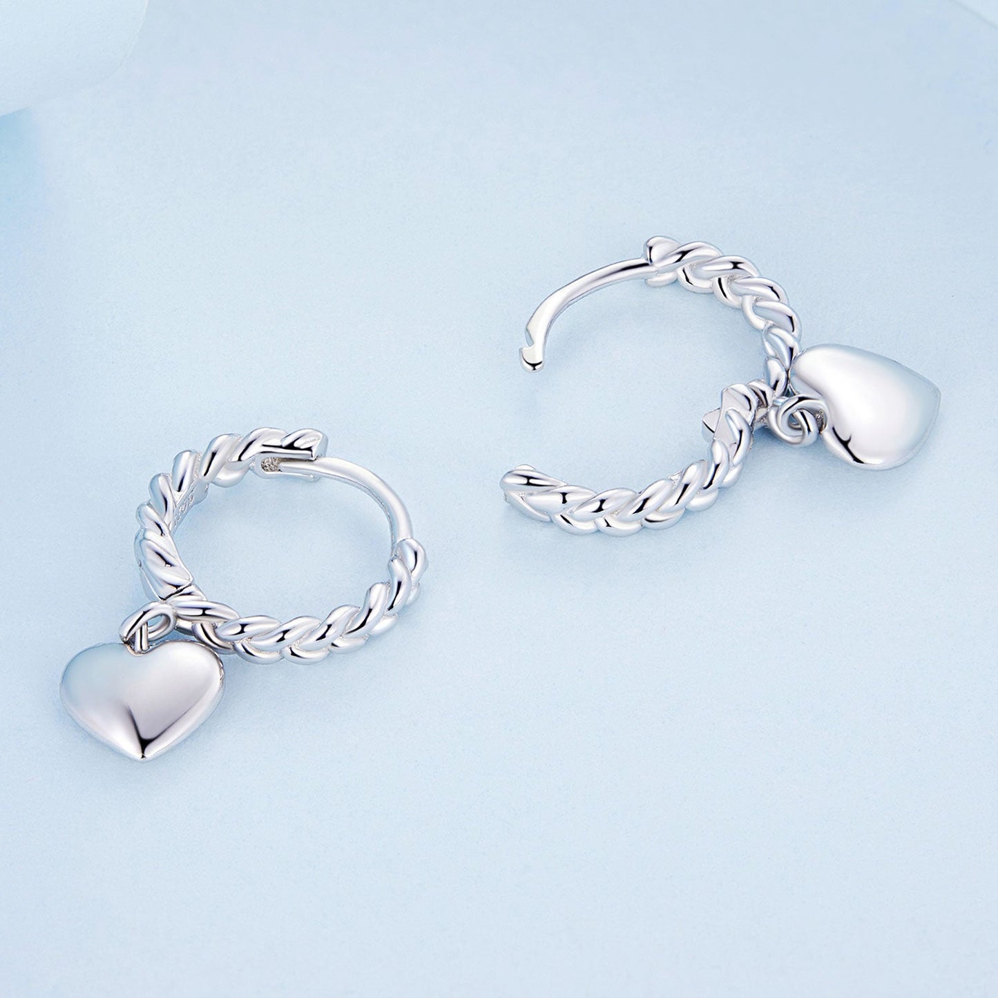S925 Sterling Silver Earrings for Women with Platinum Plating