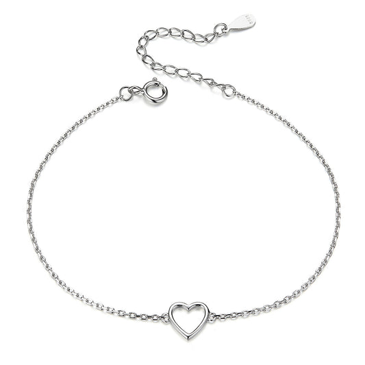 925 Sterling Silver Adjustable Bracelet for Women