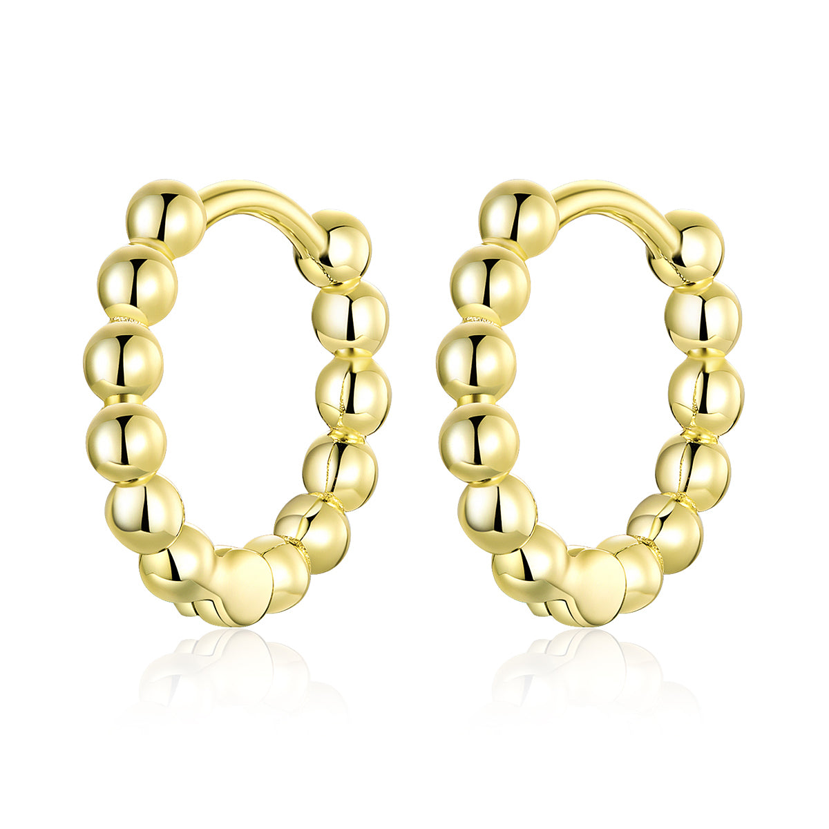 925 Sterling Silver Plated Platinum Earrings for Women