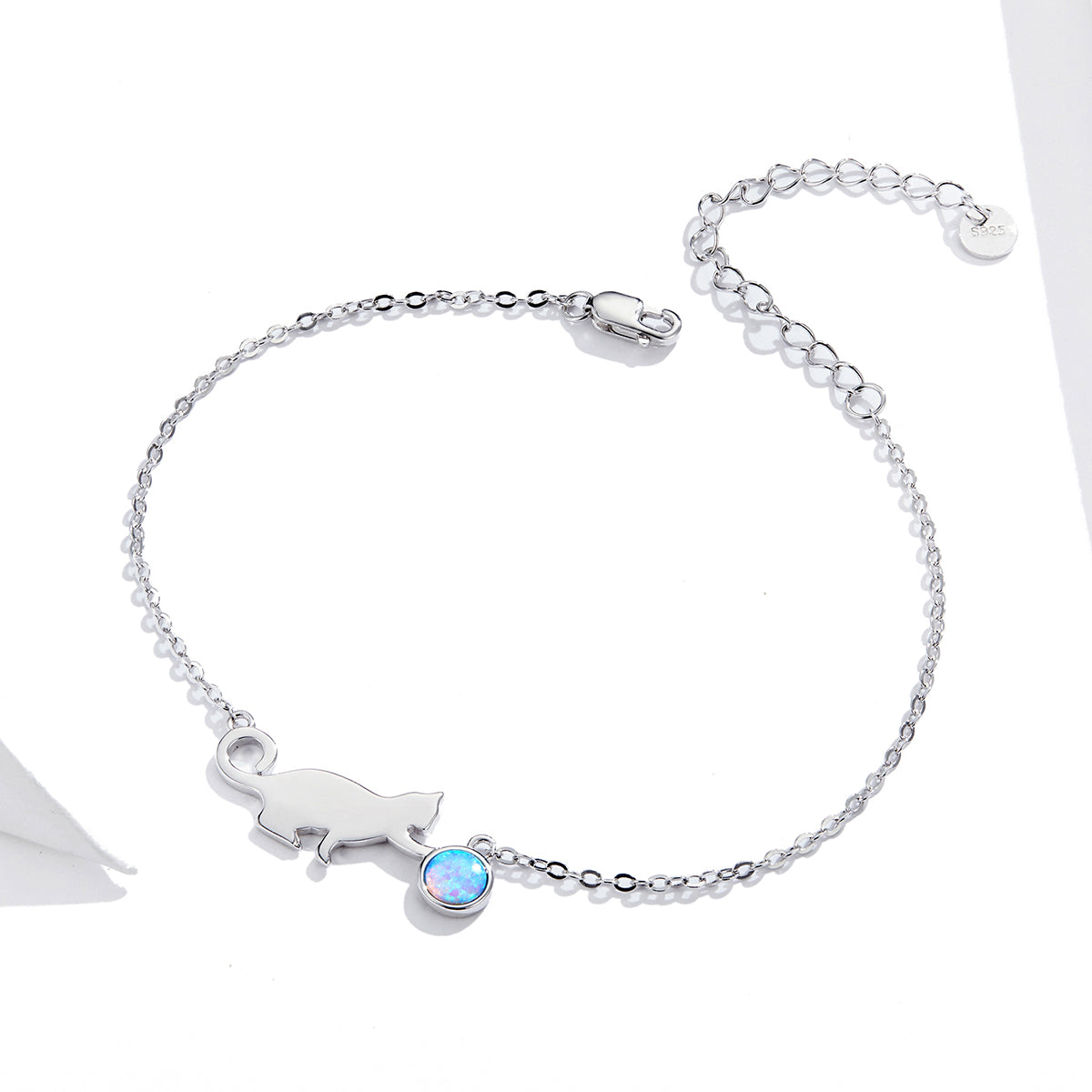 925 Sterling Silver Adjustable Bracelet for Unisex