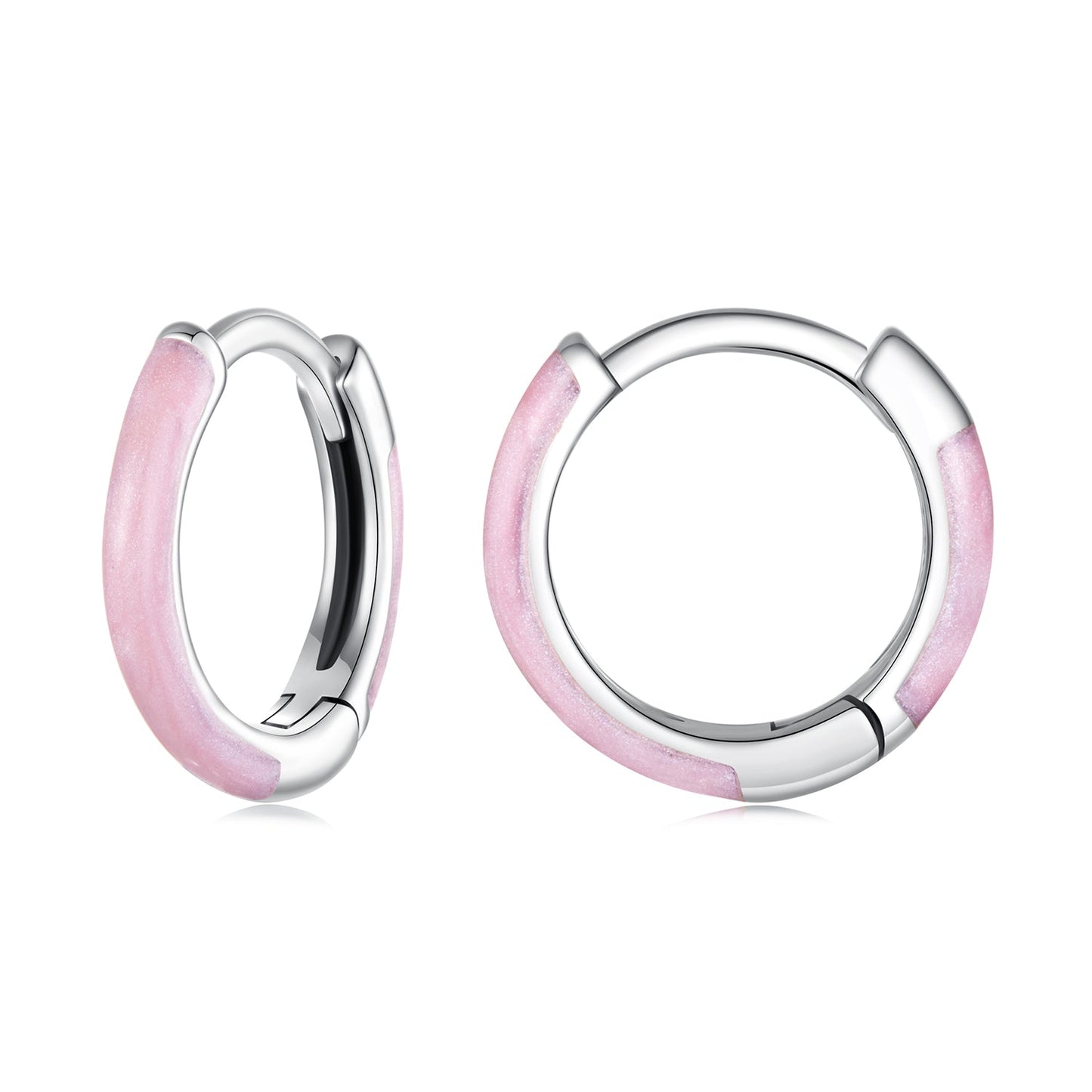 925 Sterling Silver Enamel Oxidized Earrings for Women