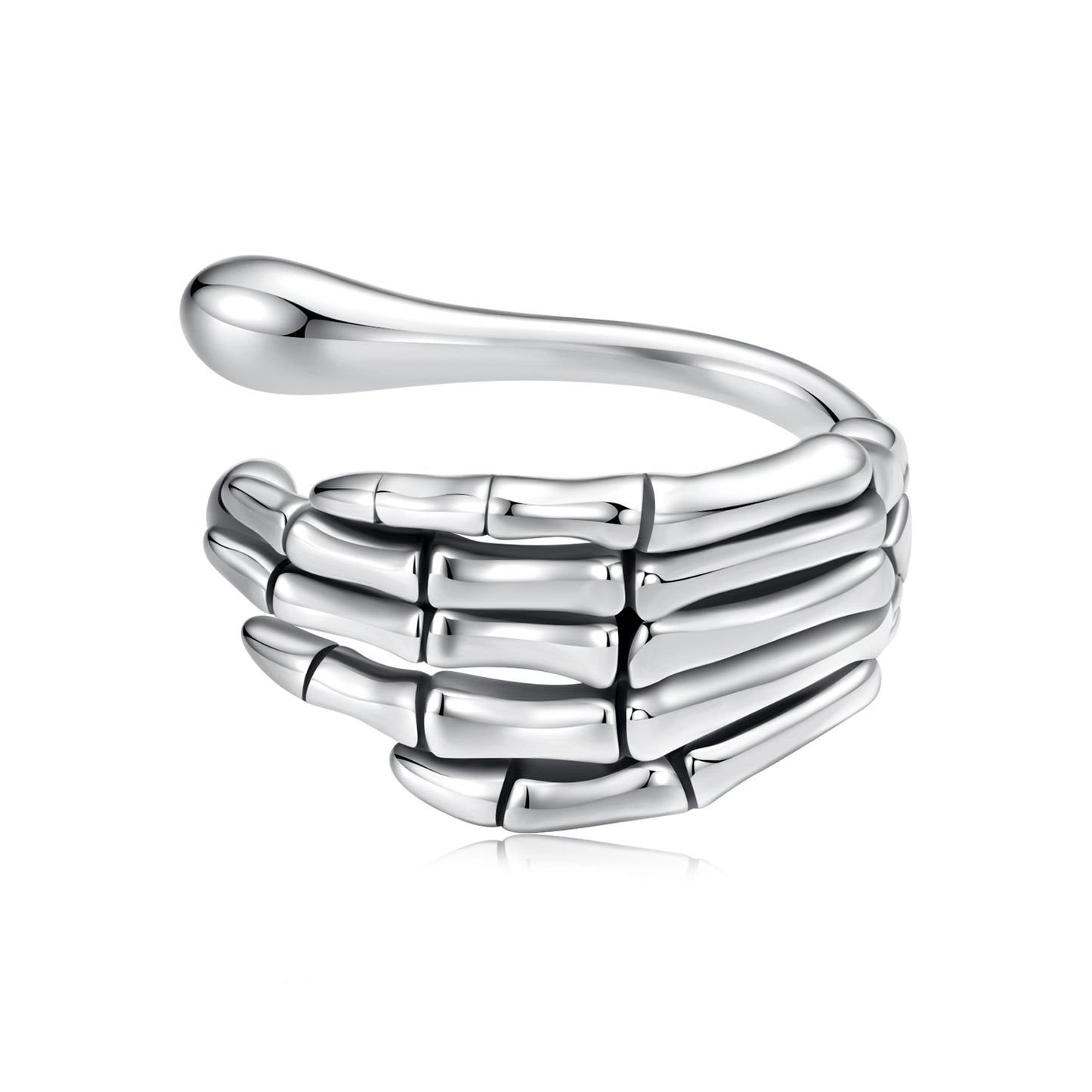 925 Sterling Silver Earrings 0.9*1.5cm for Women