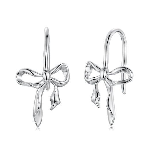 925 Sterling Silver Earrings 1.8cm x 1.0cm for Women
