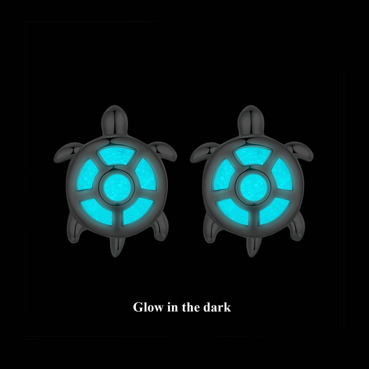 925 Sterling Silver Luminous Stone Earrings