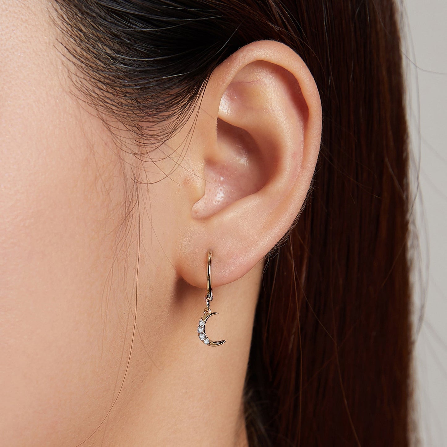 925 Sterling Silver Earrings with Pavé Setting CZ for Women