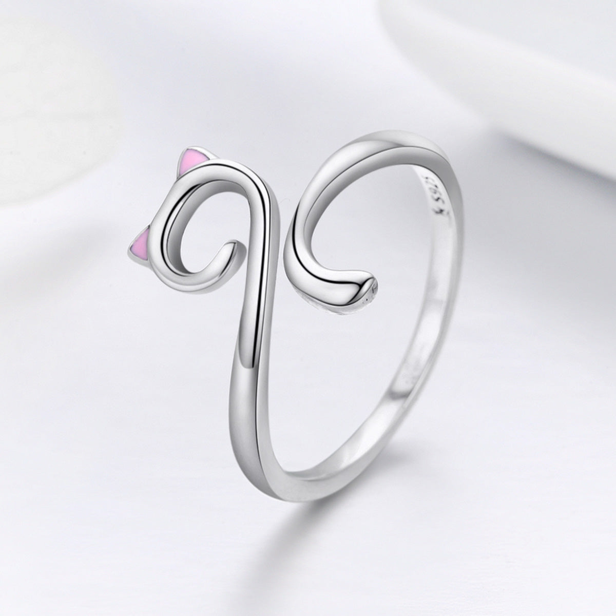 S925 Sterling Silver Adjustable Ring for Women