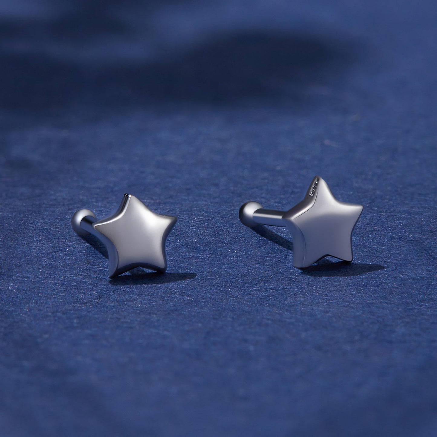 S925 Sterling Silver Earrings with Plated Platinum Finish for Women