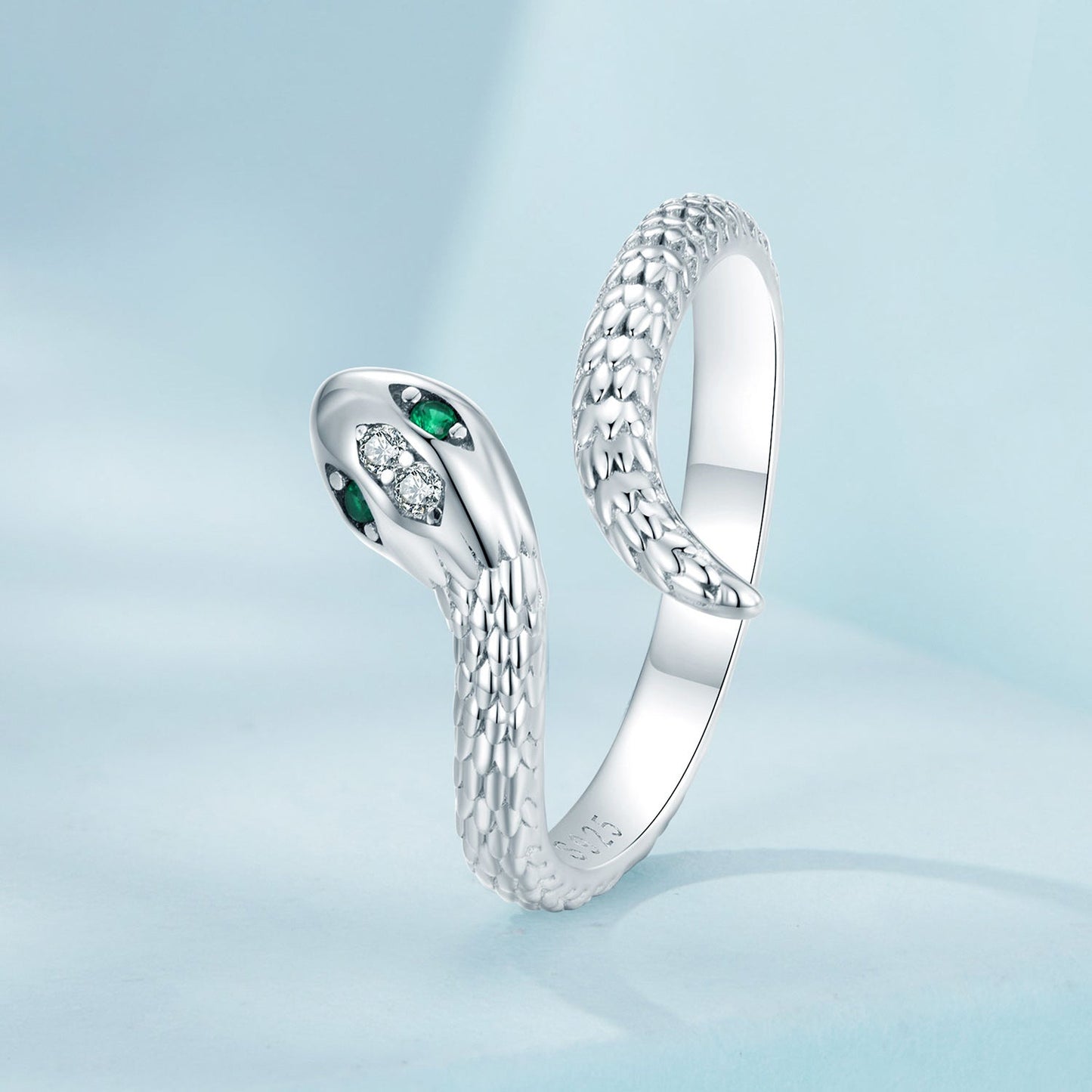 925 Sterling Silver Pavé Setting CZ Ring