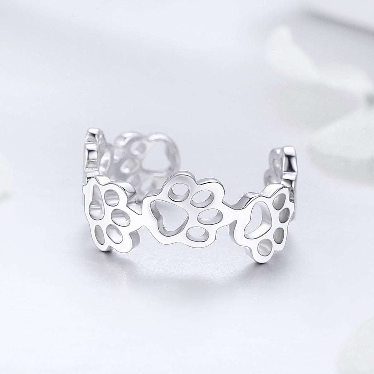 925 Sterling Silver Ring 0.2cm Width for Women