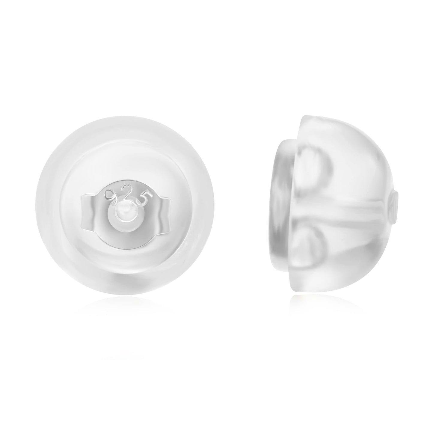 925 Sterling Silver Earrings with Platinum Plating for Women