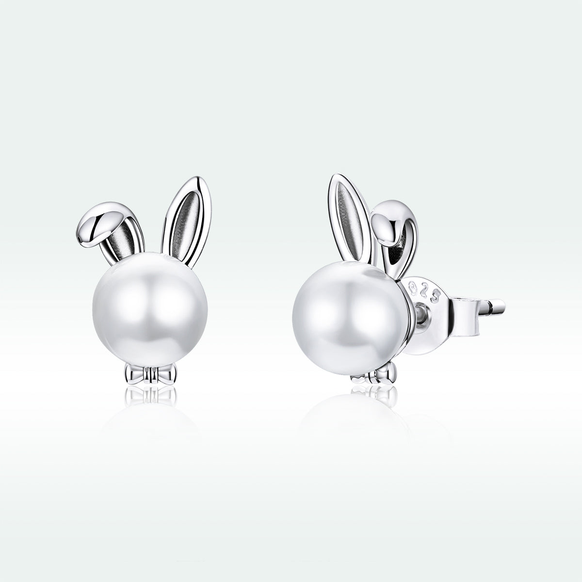 925 Sterling Silver Earrings with Quality Shell Pearl