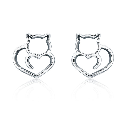 925 Sterling Silver Oxidized Earrings