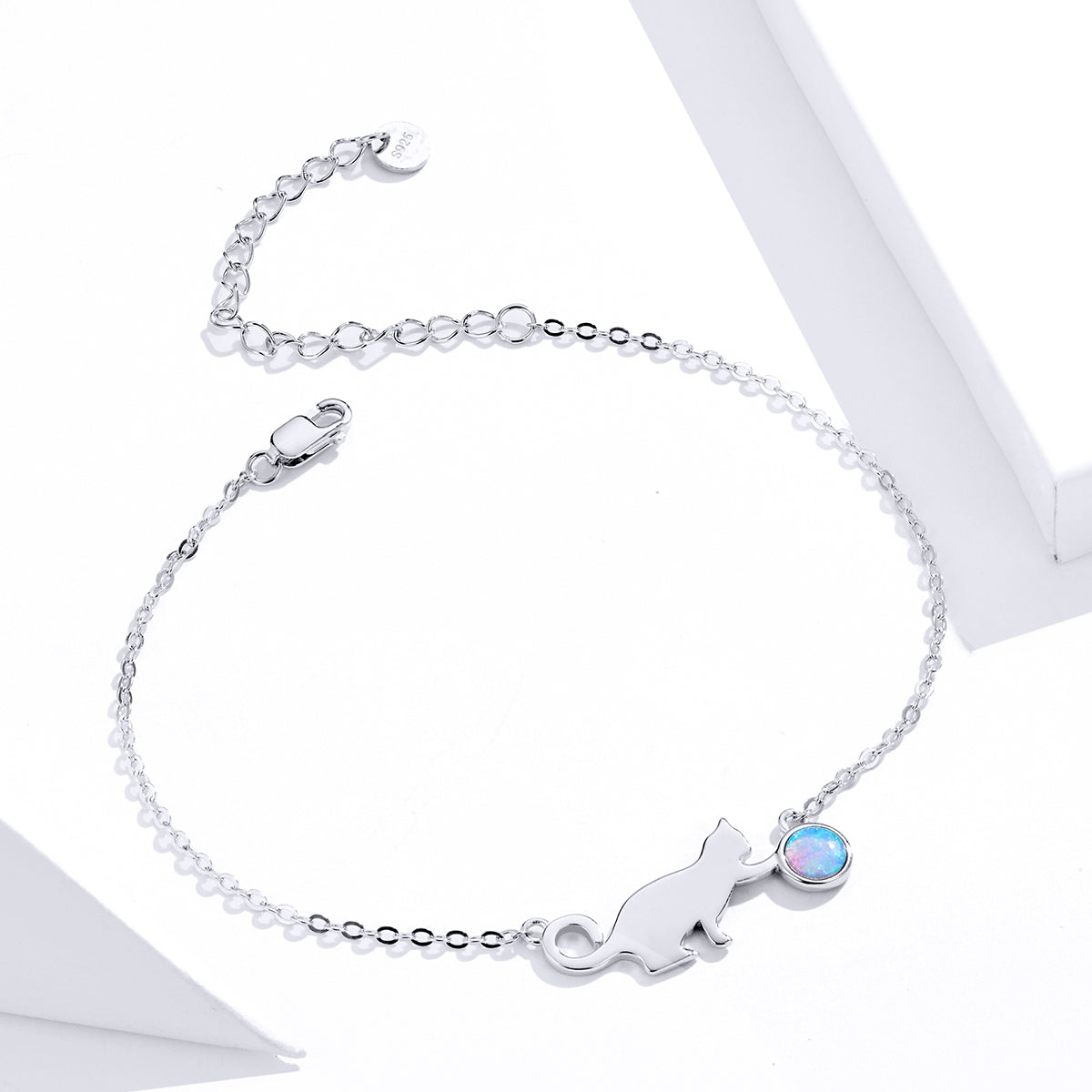 925 Sterling Silver Adjustable Bracelet for Unisex