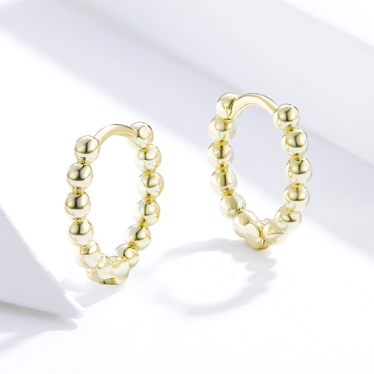 925 Sterling Silver Plated Platinum Earrings for Women