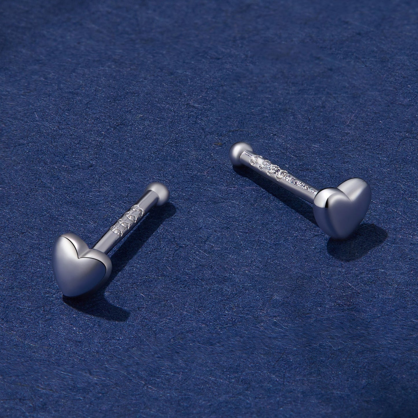 999 Platinum-Plated S925 Silver Earrings