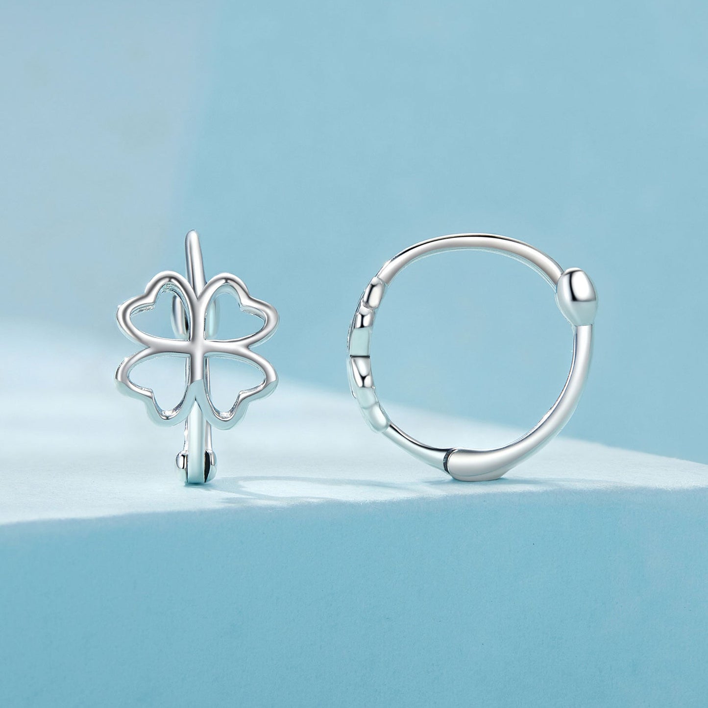 S925 Oxidized Silver Earrings for Women