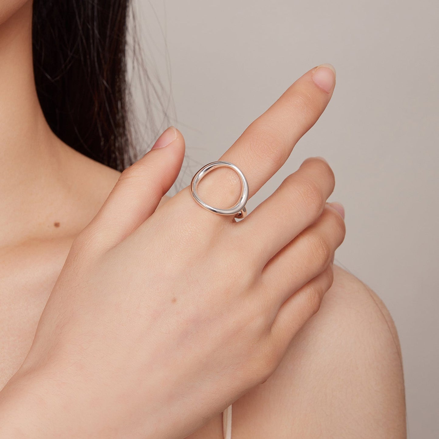 925 Sterling Silver Oxidized 1.8mm Wide Ring