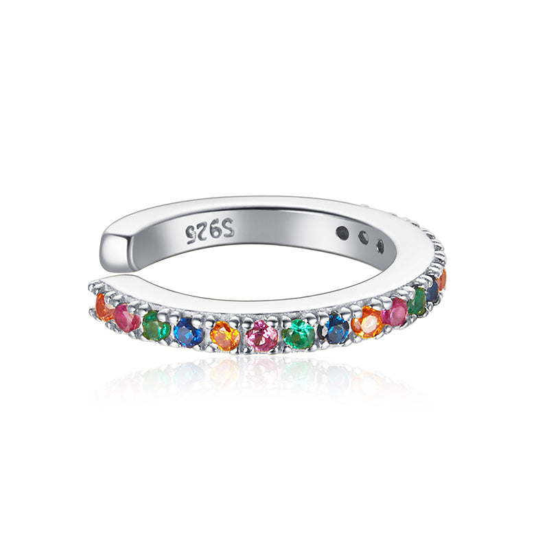 S925 Sterling Silver Platinum Plated 1.4cm Earrings for Women