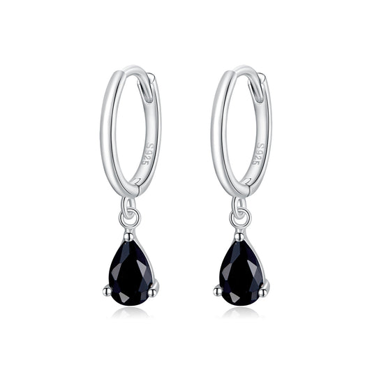 925 Sterling Silver Earrings with Pavé Setting CZ