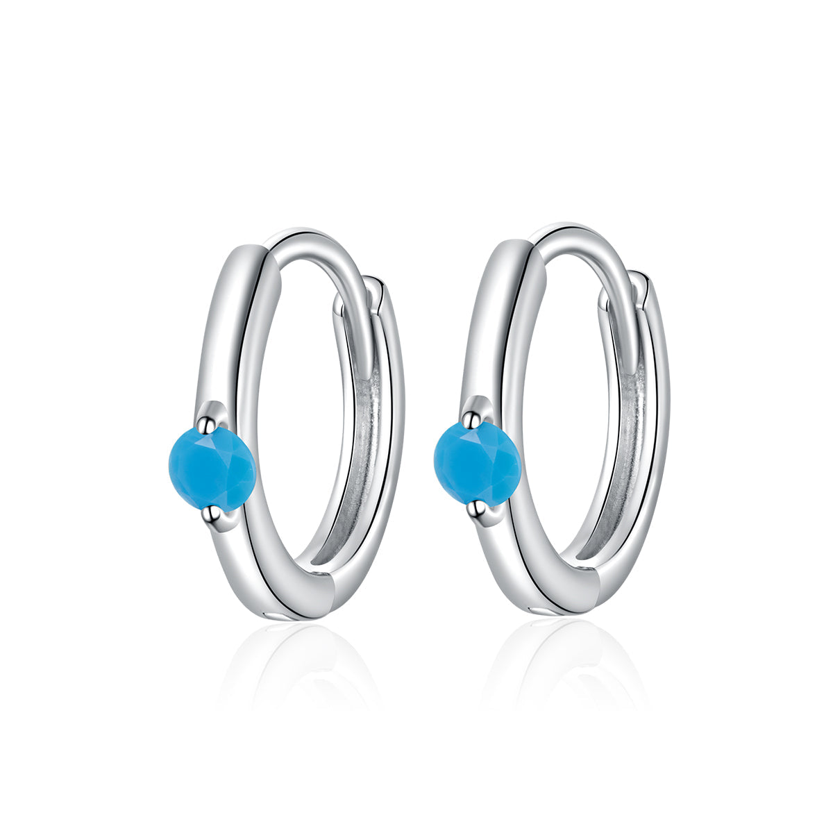 925 Sterling Silver Pavé Setting CZ Gold Plated Earrings for Women