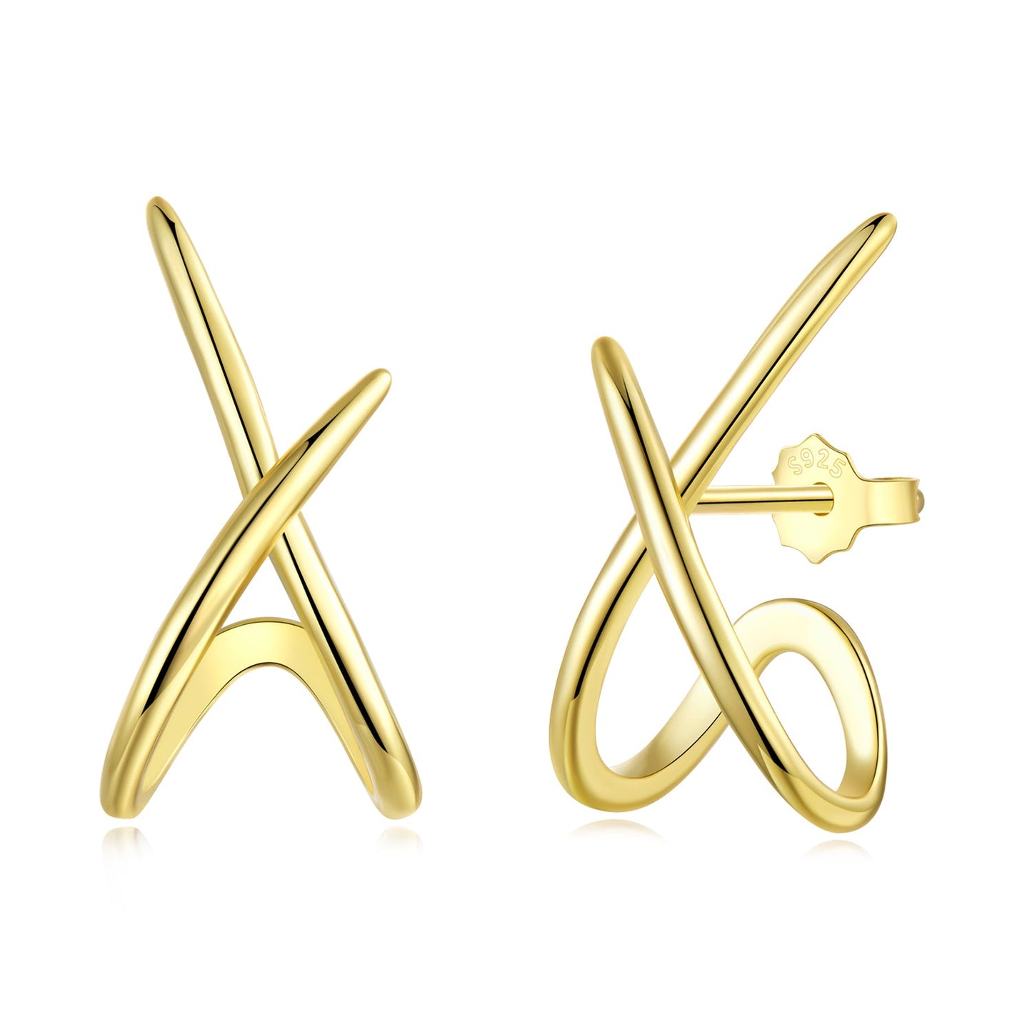 925 Sterling Silver Oxidized Silver Earrings