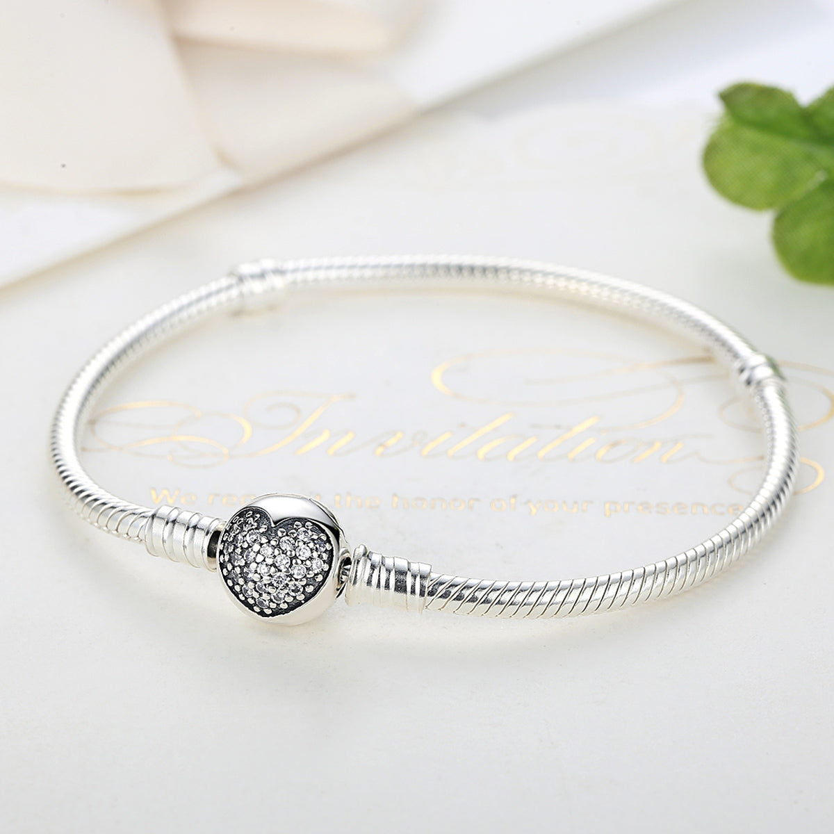 925 Sterling Silver 17CM Bracelet