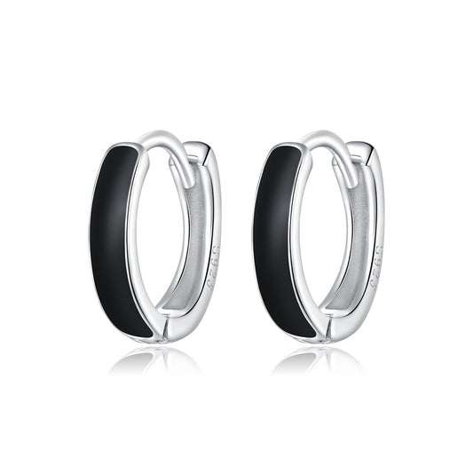 925 Sterling Silver Enamel Plated Earrings