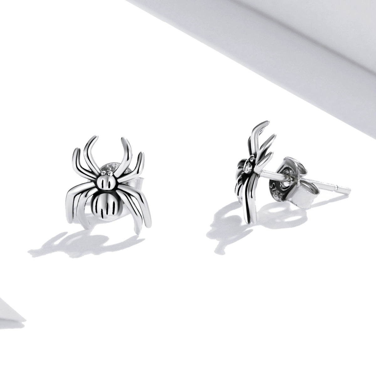 S925 Oxidized Silver Earrings for Women