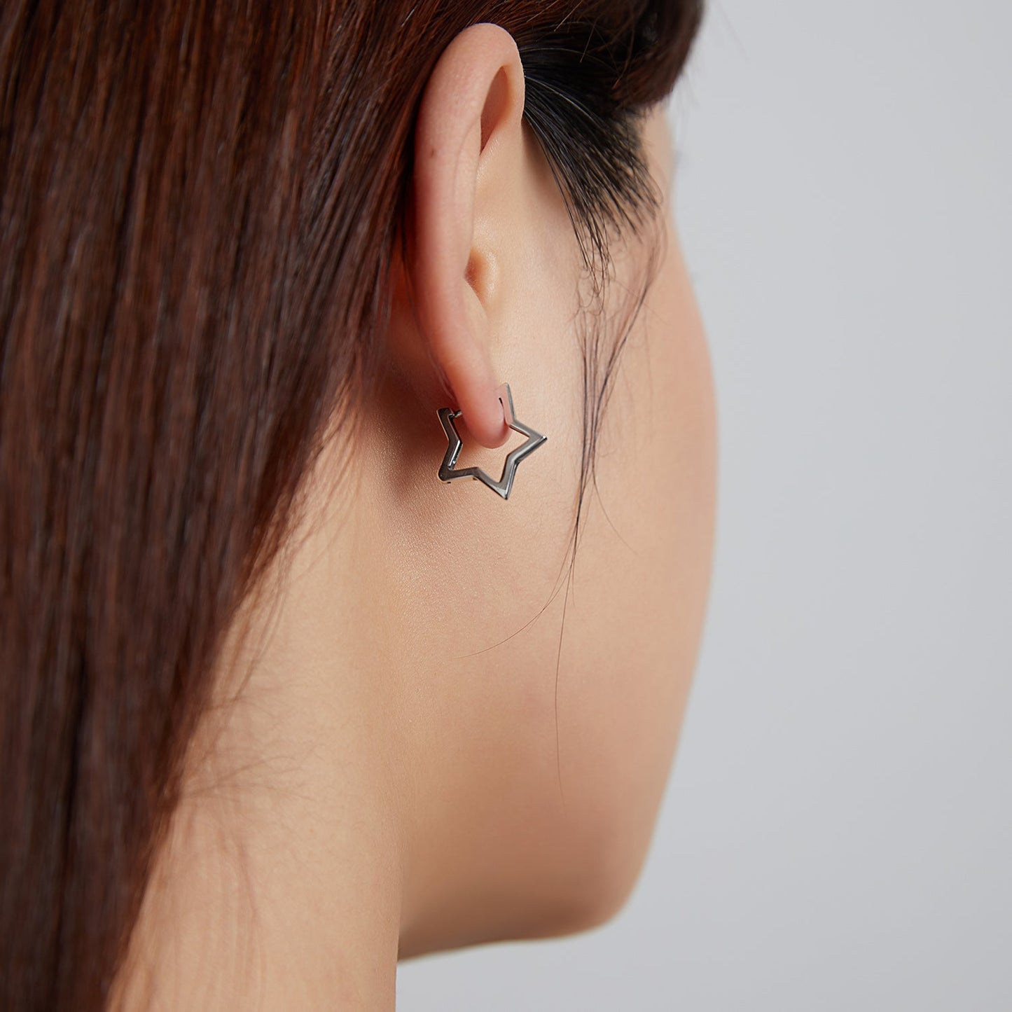 925 Sterling Silver Earrings 1.5cm x 1.7cm for Women