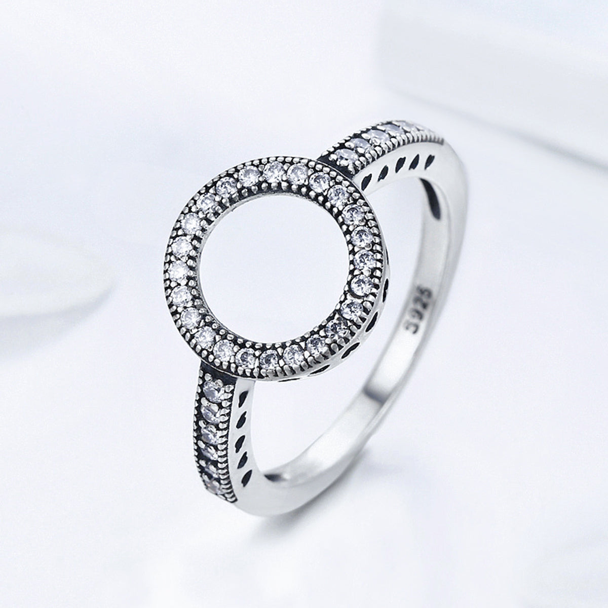 925 Sterling Silver Size 6.0 Ring for Women