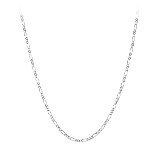 925 Sterling Silver Plated Platinum Necklace for Women