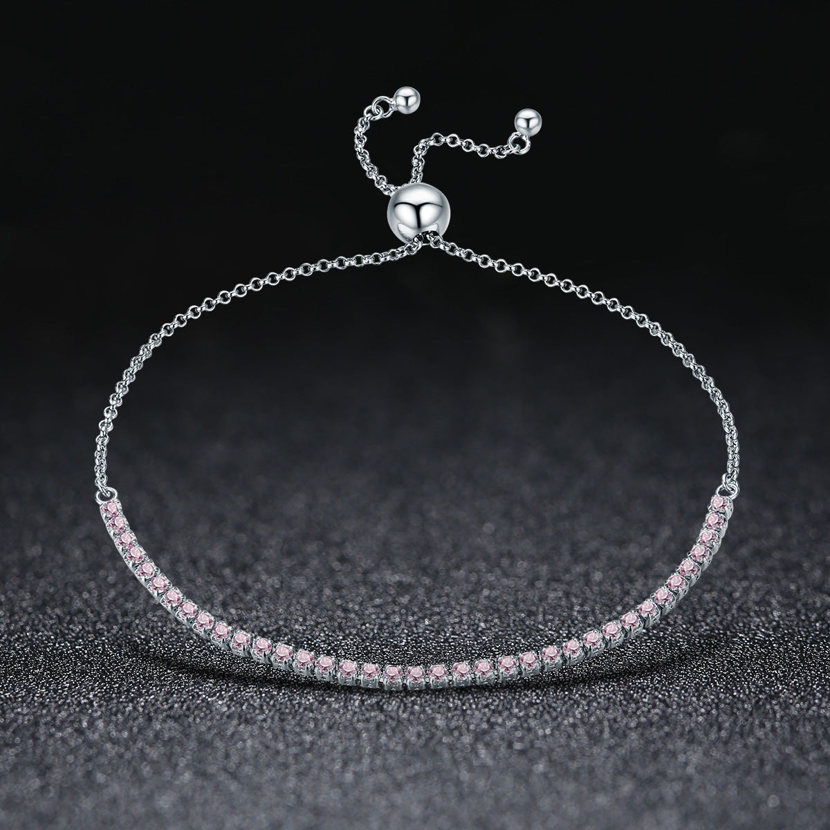 925 Sterling Silver Bracelet 27cm for Women