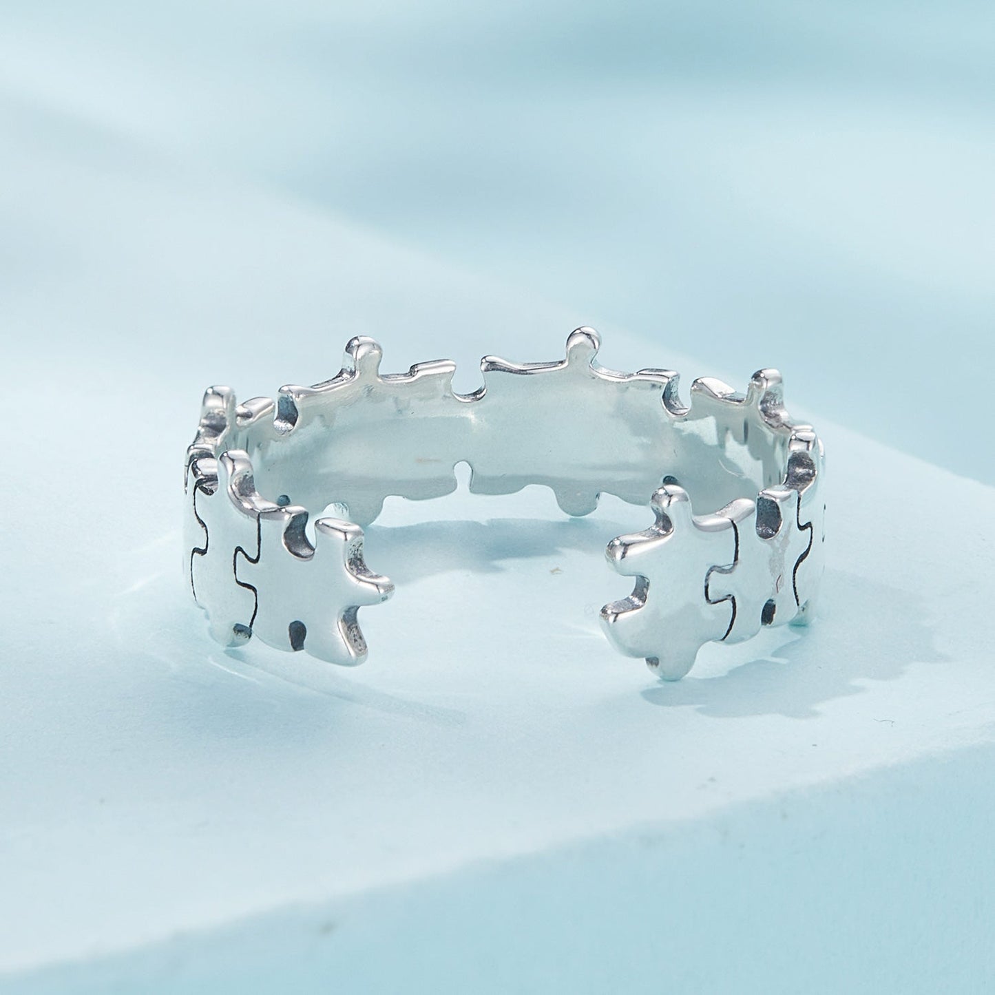 925 Sterling Silver Oxidized 6mm Ring